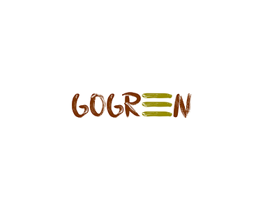 Go Green conceps design green logo natural