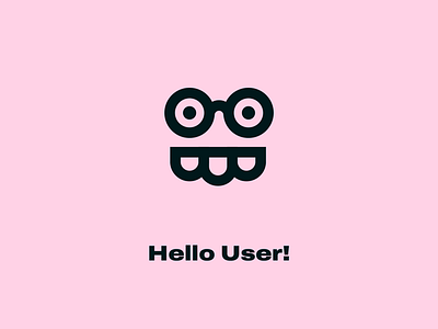 Hello User! brand design branding illustration logo ui