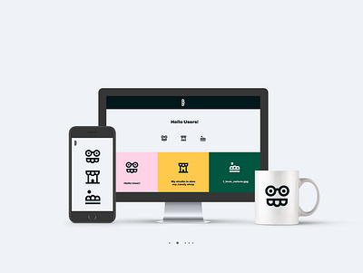 Hello User Website brand designer branding graphic design ui webdesign