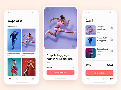 Activewear - eCommerce App