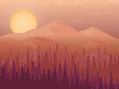 Morning Banner illustration morning sketch ui