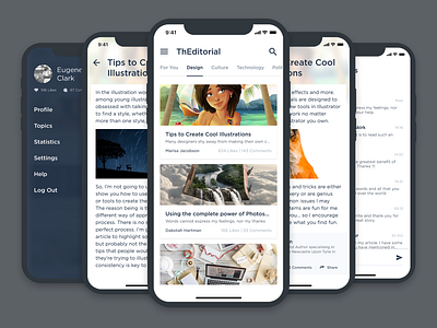 ThEditorial - Concept App