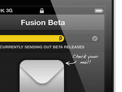 Fusion Beta app beta fusion iphone