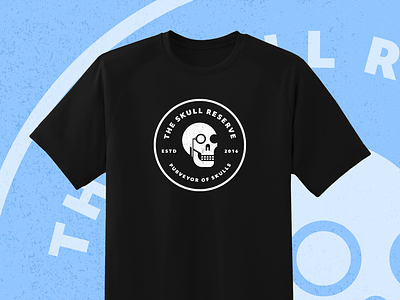 The Skull Reserve Tee black bone bones face shop skeleton skull t-shirt tee tshirt white