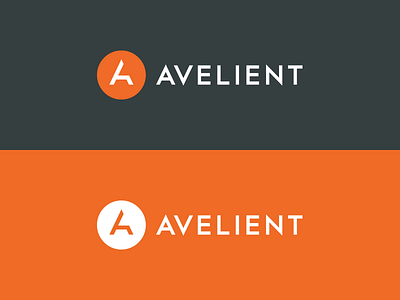 Avelient Logo custom letter logo mark marketing monogram sans serif typography