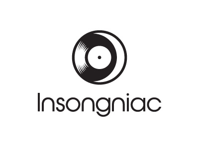 Insongniac blog eye insomnia insongniac logo moon music record