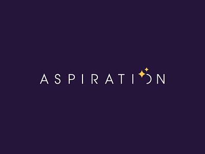 Aspiration aspiration aspire branding galaxy icon logo logotype moon sky stars