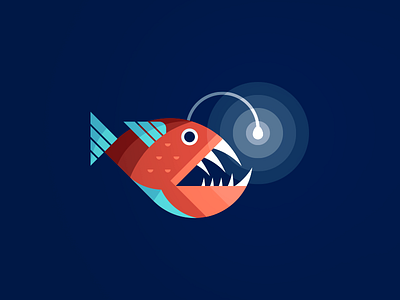 Angler Fish by Kevin Burr on Dribbble