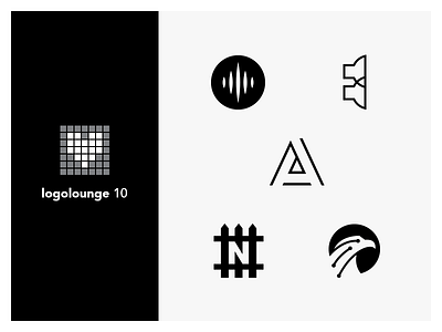 Logolounge 10 black brand branding design icon logo logolounge logotype mark white