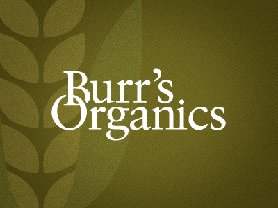 Burr's Organics By Kevin Burr On Dribbble