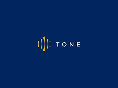 Tone audio brand branding icon logo magazine mark music sound wave