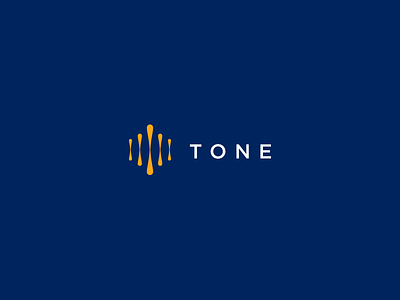 Tone audio brand branding icon logo magazine mark music sound wave