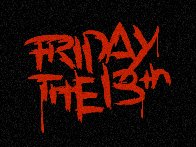 Friday The 13th 13th blood burr creepy friday halloween ink kevin ocular scary