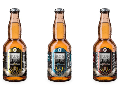 CGI Beer bottles