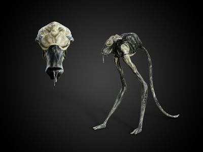 Alien creaturedesign digital art illustration photoshop procreate