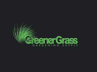 GreenerGrass branding design illustrator logo logodesign typography vector
