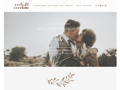 Website → Verliebt & Verlobt