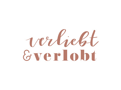 Logo Design – Verliebt & Verlobt