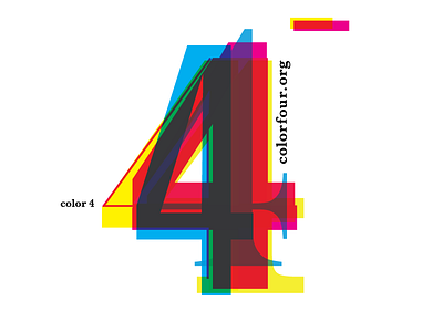 Color 4 graphic design logo