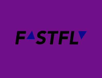 Fastfly art branding design flat graphic design icon illustrator logo minimal typography