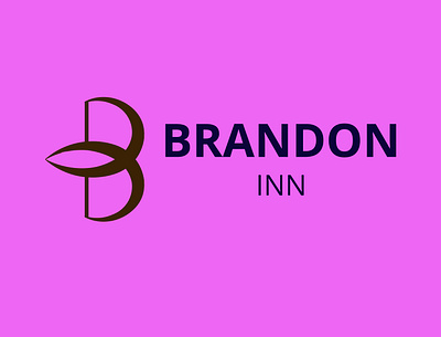 Brandon Inn art branding design icon illustrator logo minimal typography ui vector