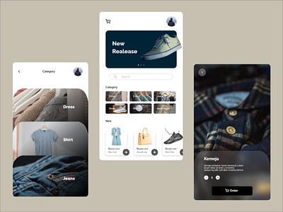 E-Commerce Mobile App Design app design minimal mobile mobile app mobile ui ui ux