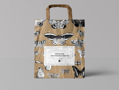 Fly Away branding butterfly design identity illustration merchandise packaging small business vector