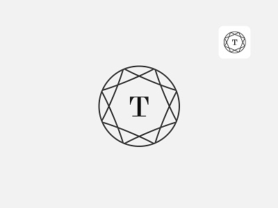 Logo Mark gem geometric mark tradesy