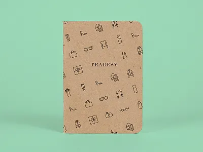 Tradesy Scout Books booklet clothing fashion icons illustration kraft pattern scout books swag