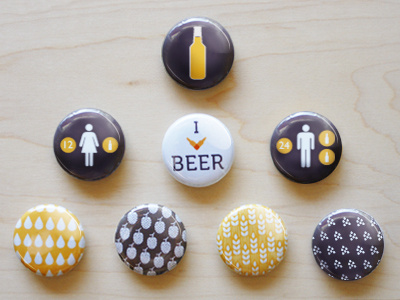 Beer Magnets beer infographic magnets pattern st. patricks day