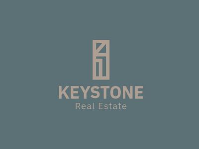 Keystone Logo - Real Estate branding design egypt graphic graphic design icon logo minimal real estate vector