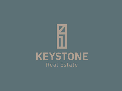 Keystone Logo - Real Estate branding design egypt graphic graphic design icon logo minimal real estate vector