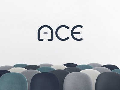 Logo Design for Ace agency brand creation chairs dailydesign designstudio furniture design graphicdesign logo logo design logodesigner logodesignersclub logomark logos logotypes logowork logoworld minimalist