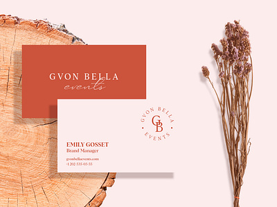 Gvon Bella Events Business Card