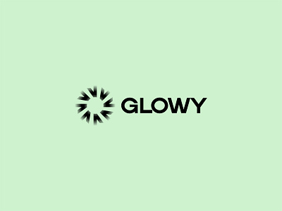 Glowy Cosmetics Logo beauty branding beauty emblem beauty logo branding cosmetic branding cosmetic emblem cosmetic logo logo logo design logos minimalist logo skincare logo