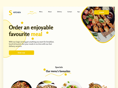 S kitchen - Restaurant website