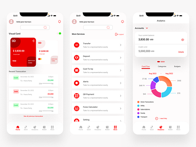 Coise- Mobile banking app