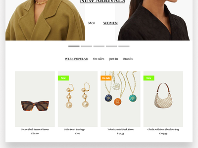 Men & women - E-commerce fashion store