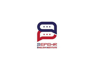 Sepehr English institute design english ielts institute logo speaking