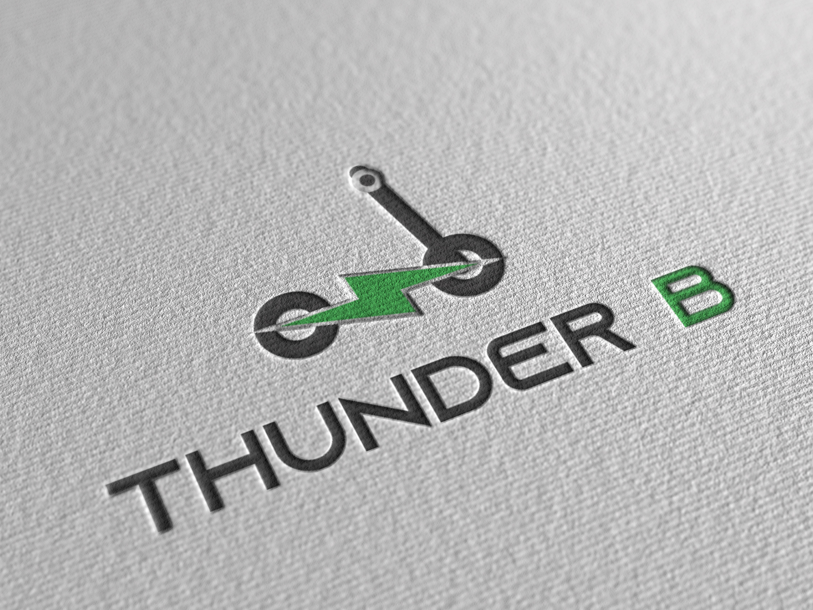 Thunder B Logo Concept By Marko Cvetkovic On Dribbble