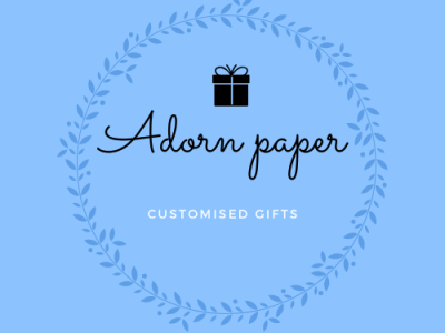 Adorn paper-where you can order your own personalised gifts