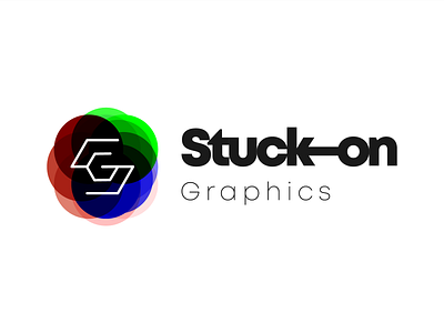 Logo for Stuck-on Graphics (graphics print shop)