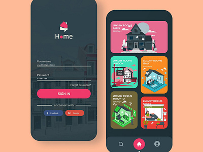 Home App UI