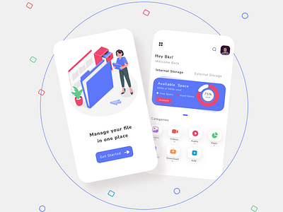 File Manager  APP Design
