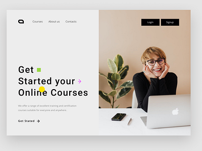 Online Courses website