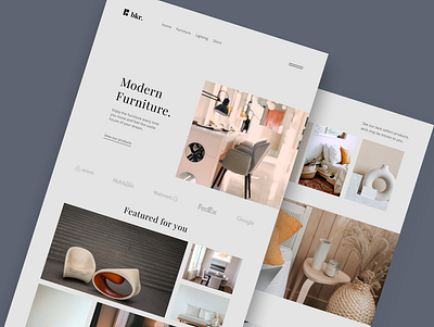 Furniture Landing Page app app design design furniture landing furniture landing pages furniture landing pages furniture shop furniture store furniture website new design new web design ui ux ui ux design web web design website