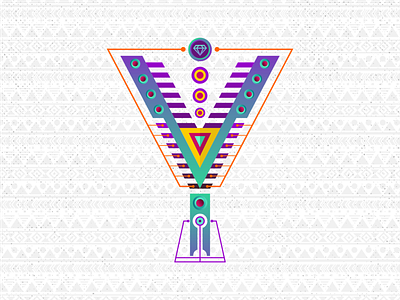 Fuente Zilap Geometrik / Letra Y / Edición especial a todo color design designs formas illustration la cultura del futuro logo ui ux vector zilap
