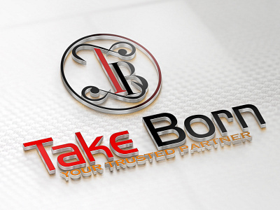 TakeBorn branding design illustration logo