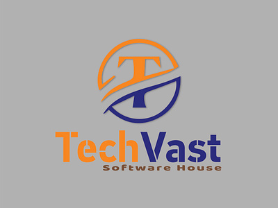 TechVast brandding branding design illustration logo logo design