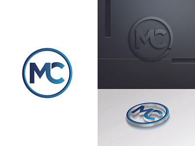 MC logo branding design icon illustration logo logo design